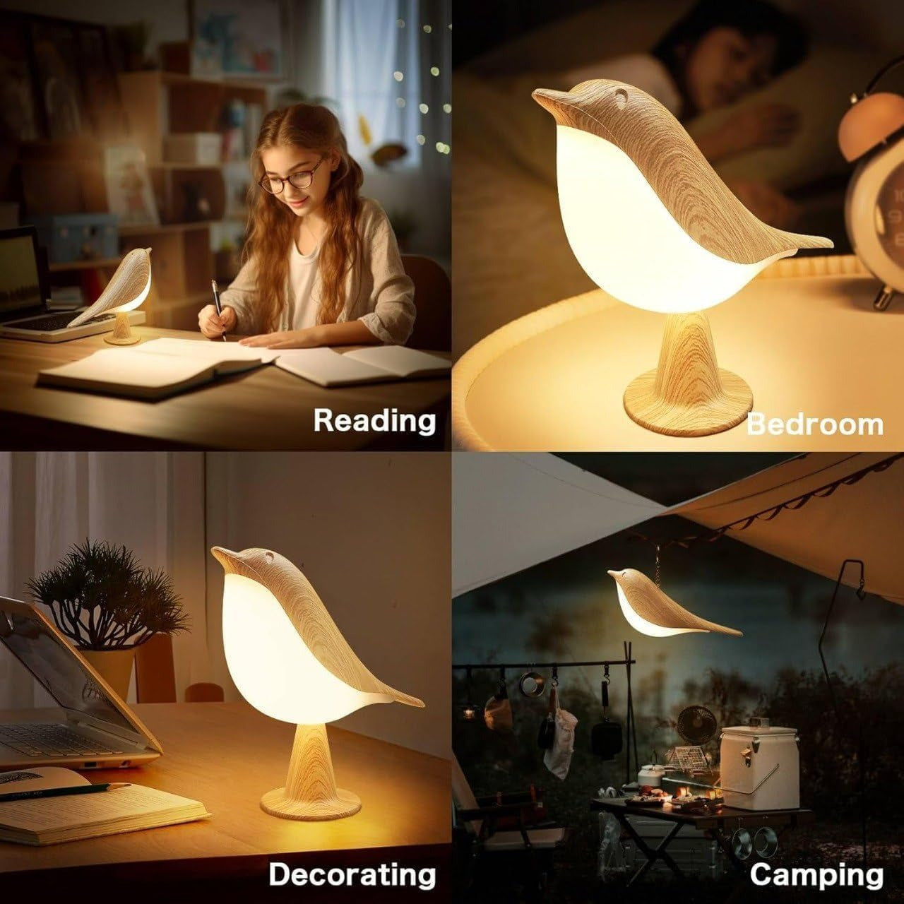 Table Bird Lamp LED